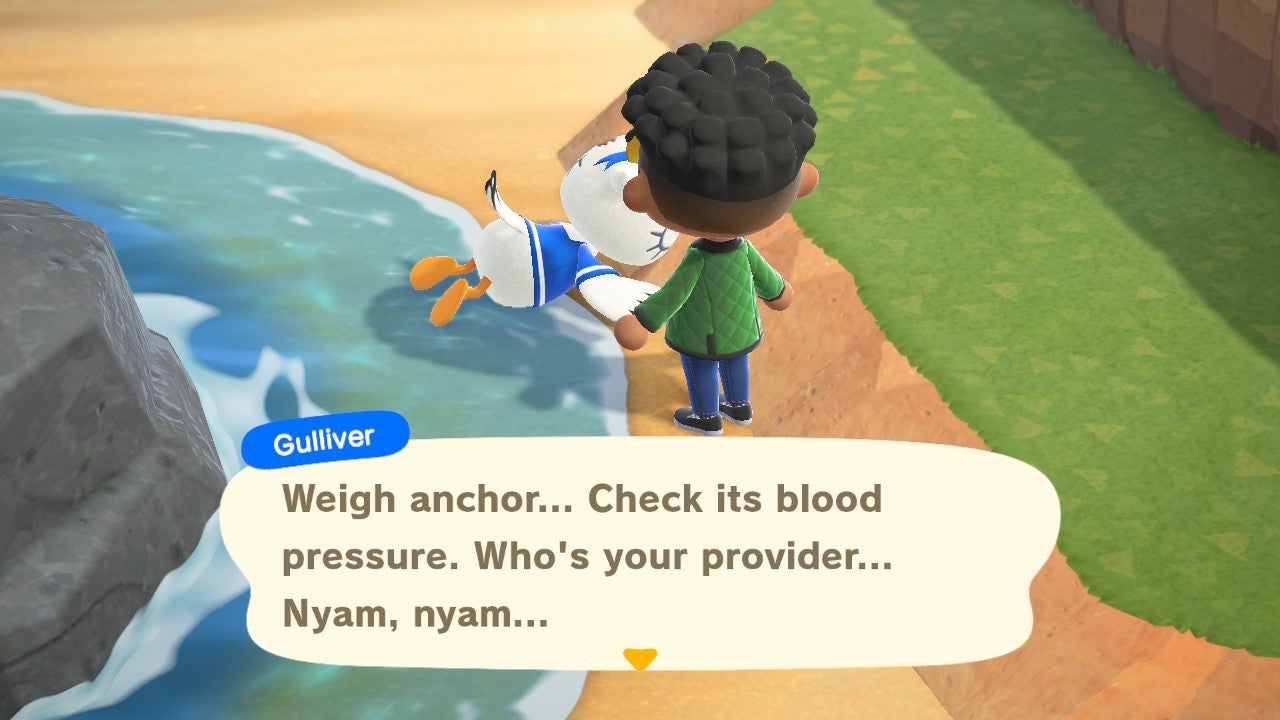 gulliver animal crossing plush